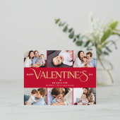 Briefkaart Folie Valentijnsdag Wonderful Life (Staand Voorkant)