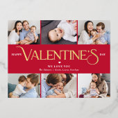 Briefkaart Folie Valentijnsdag Wonderful Life (Voorkant)