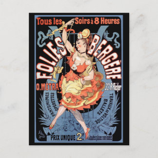 Briefkaart: Folies Bergere Briefkaart