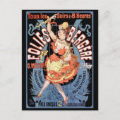 Briefkaart: Folies Bergere Briefkaart (Voorkant)