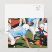briefkaart footballs spelers (Voorkant / Achterkant)