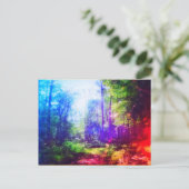 BRIEFKAART FOREST RAINBOW (Staand voorkant)