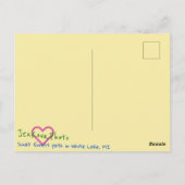 BRIEFKAART FOREST RAINBOW (Achterkant)