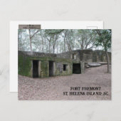 Briefkaart Fort Fremont (Voorkant / Achterkant)