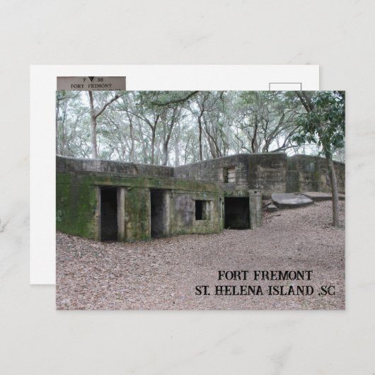 Briefkaart Fort Fremont (Voorkant / Achterkant)