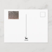 Briefkaart Fort Fremont (Achterkant)