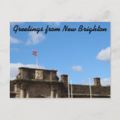 Briefkaart "Fort Perch Rock" (Voorkant)