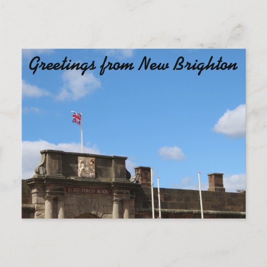 Briefkaart "Fort Perch Rock" (Voorkant)