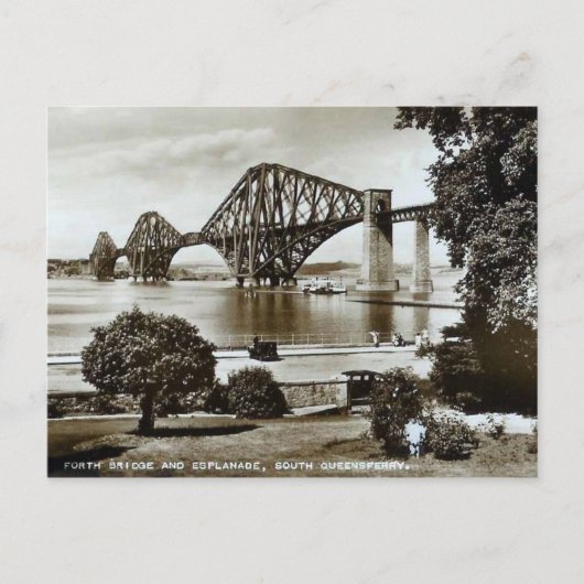 Briefkaart, Forth Bridge, Schotland Briefkaart (Voorkant)