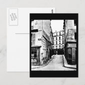 Briefkaart- Fotografie-Charles Marville 21 Briefkaart (Voorkant / Achterkant)