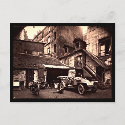 Briefkaart- Fotografie-Eugène Atget 10 Briefkaart (Voorkant)