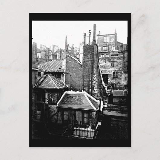 Briefkaart- Fotografie-Eugène Atget 40 Briefkaart (Voorkant)