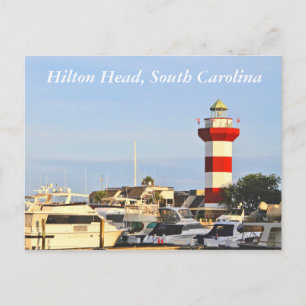 Briefkaart, fotografie van Hilton Head, SC Briefkaart