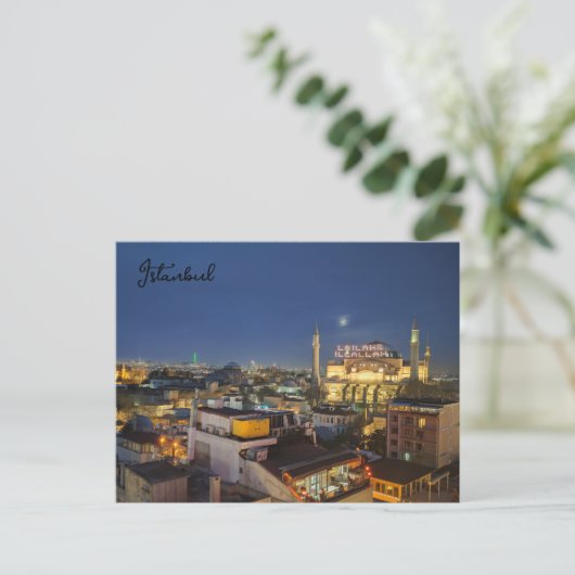 Briefkaart fotoreis Istanbul (Staand voorkant)