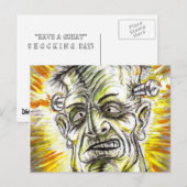 BRIEFKAART FRANKENSTEIN SHOCK (Voorkant / Achterkant)