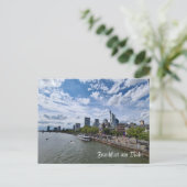 Briefkaart, Frankfurt am Main Feestdagenkaart (Staand voorkant)