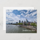 Briefkaart, Frankfurt am Main Feestdagenkaart (Voorkant / Achterkant)