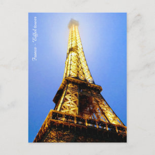 Briefkaart Frankrijk Eiffeltoren