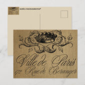 Briefkaart Frans Briefkaart (Voorkant / Achterkant)