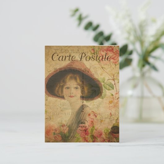 Briefkaart Frans Briefkaart (Staand voorkant)