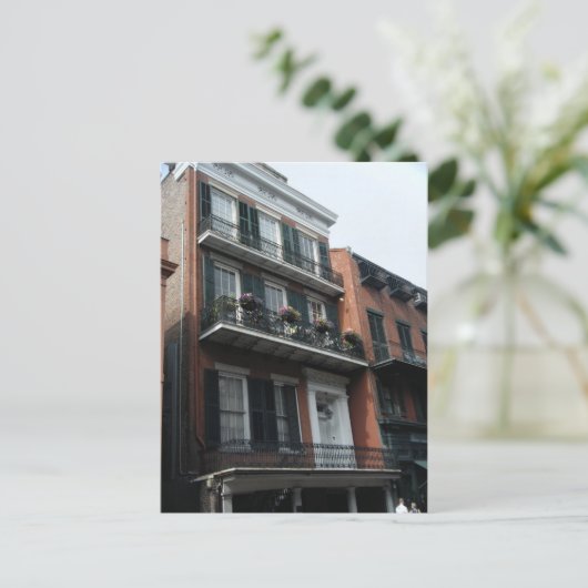 Briefkaart Frans kwartaal (Staand voorkant)