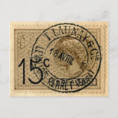 Briefkaart -  Frans poststempel (Voorkant)