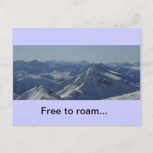 Briefkaart Franse Alpen