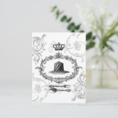 briefkaart  franse cake (Staand voorkant)