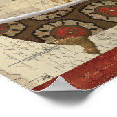 Briefkaart French Bathroom Poster (Hoek)