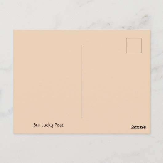 Briefkaart Friendly Hedegel (Achterkant)