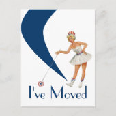 Briefkaart Fun Retro Ik heb een vrouw verplaatst N (Voorkant)