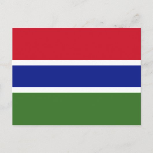Briefkaart Gambia (Voorkant)