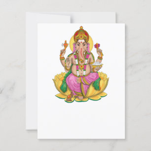Briefkaart Ganesha