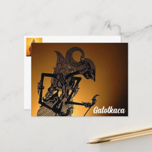 Briefkaart Gatotkaca