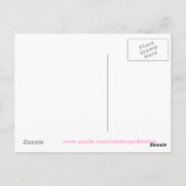 Briefkaart geboortetecertificaat voor Ark Baby Gir (Achterkant)