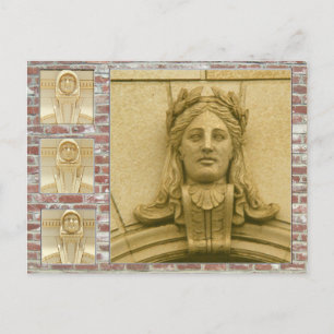 Briefkaart - Gebouwen