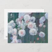 Briefkaart gebroken bloemen (Voorkant / Achterkant)