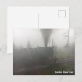Briefkaart gebroken stuurstoomtrein (Voorkant / Achterkant)