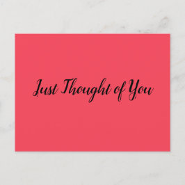 Briefkaart - Gedacht: vrede en geluk