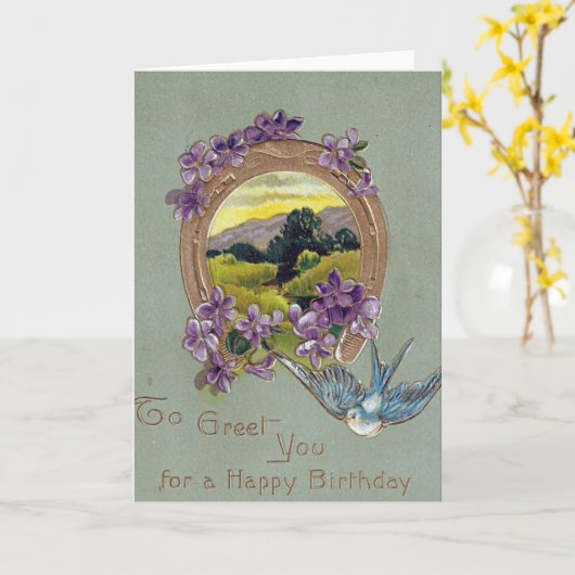  Briefkaart, gedrukt in Duitsland Kaart (Gele Bloem)