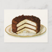 Briefkaart gehakt laagje chocolade (Voorkant)