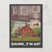 Briefkaart Gehaunde Amity Hall Duncannon PA & Ghos (Voorkant)