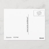 Briefkaart - Gele vink in kersenboom (Achterkant)