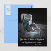 briefkaart "Geloof" (Voorkant / Achterkant)