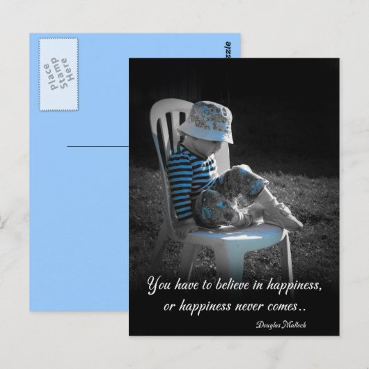 briefkaart "Geloof" (Voorkant / Achterkant)