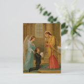 Briefkaart: Gelukkig is de sol Briefkaart (Staand voorkant)