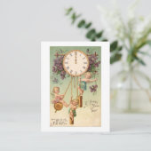 Briefkaart: Gelukkig nieuwjaar Briefkaart (Staand voorkant)