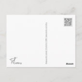 Briefkaart "Gelukkige Postcrossing! " (Achterkant)