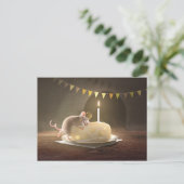 Briefkaart: "Gelukkige verjaardag" Briefkaart (Staand voorkant)