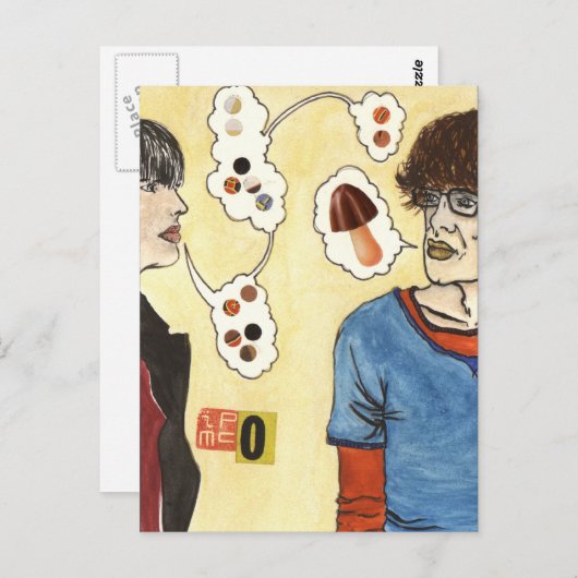 Briefkaart Geneesmiddelencultuur (Voorkant / Achterkant)